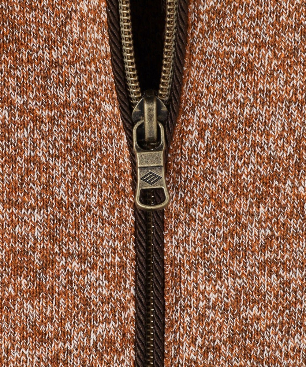 JOSEPH ABBOUD 【イタリア糸使用・伸縮性】マルチカラームリネ ニットブルゾン 