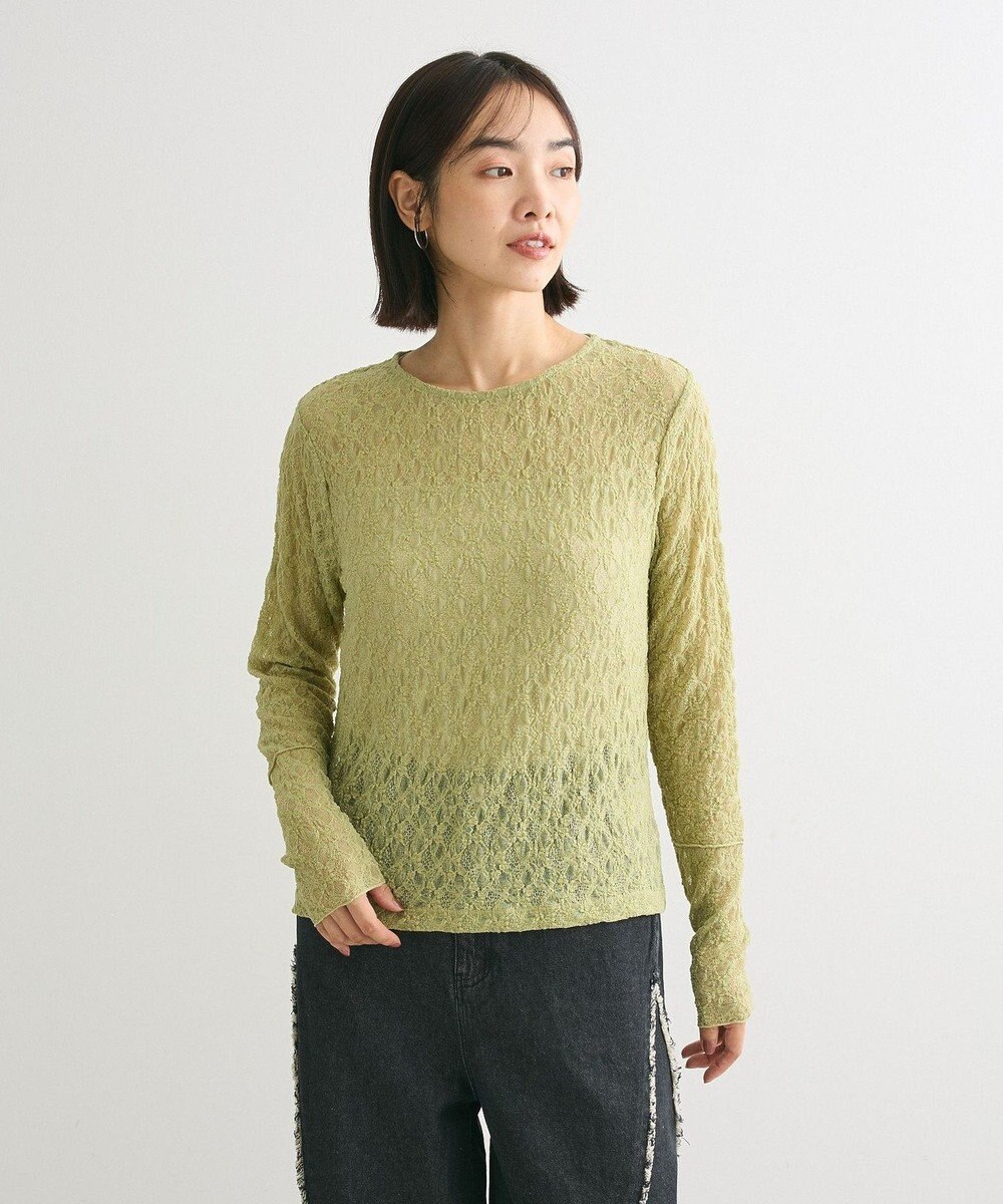 Green Parks レースプルオーバー 