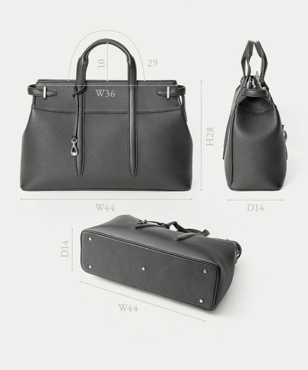 GOTAIRIKU 【ETIAM】シュリンク サイドベルトブリーフケース《Unite》 