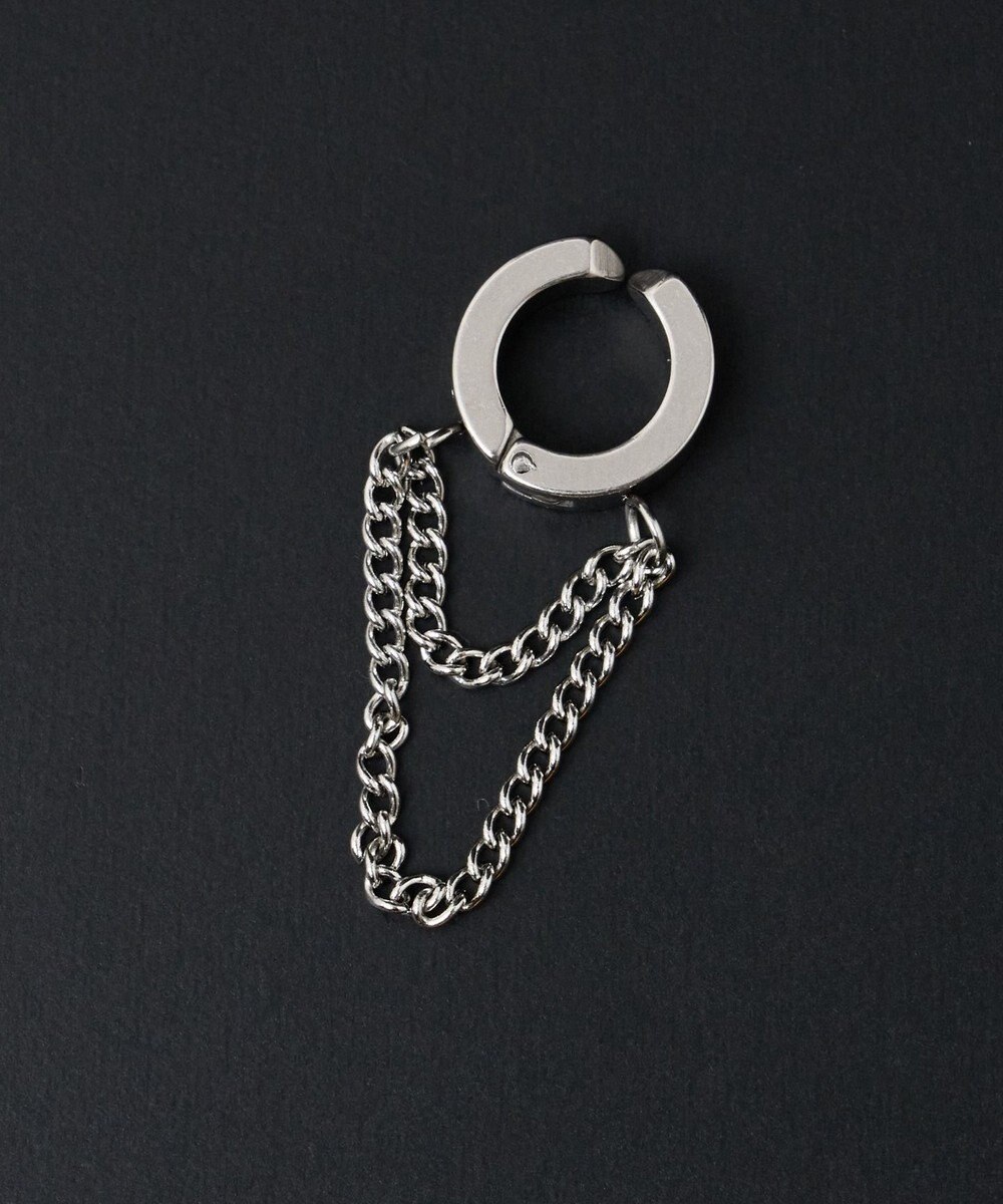 WEGO Ｍステンレスフープカフイヤリング 