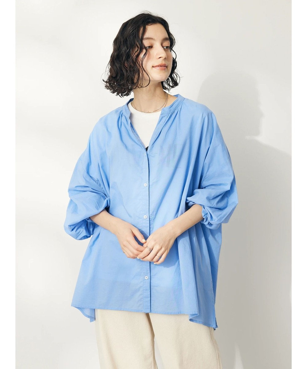 CRAFT STANDARD BOUTIQUE インド綿スキッパーチュニック 