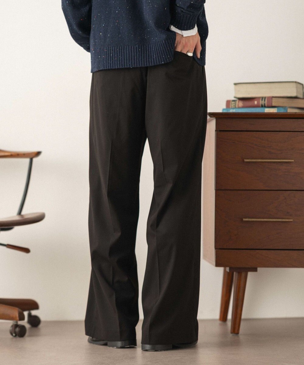 WEGO 【セットアップ対応】ワイドストレートスラックス 