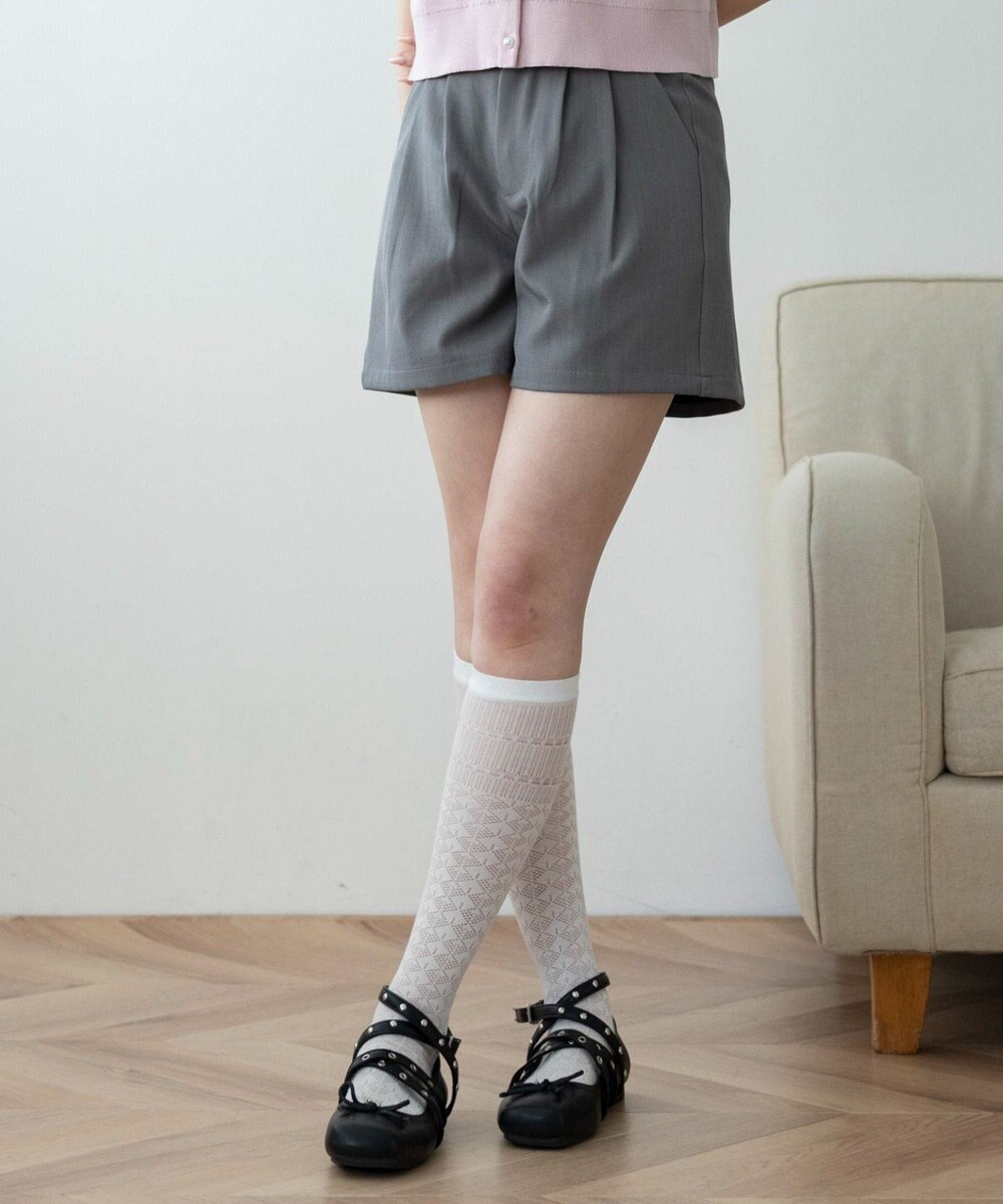 WEGO タックショートパンツ 
