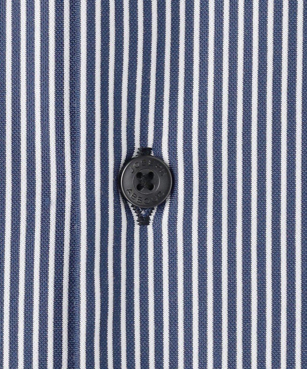 JOSEPH ABBOUD 【ジャージー素材・ストレッチ・イージーケア】コンパクトジャージーストライプシャツ 