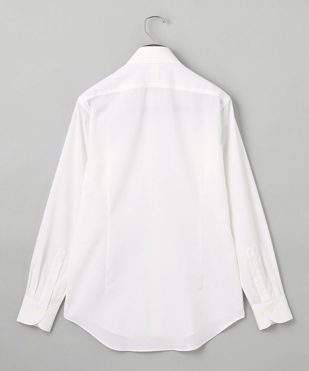 GOTAIRIKU 春夏向け【形態安定】SUMMERPREMIUMPLEATS_スナップダウンカラー _織柄_ 長袖ドレスシャツ(25年春夏モデル) 