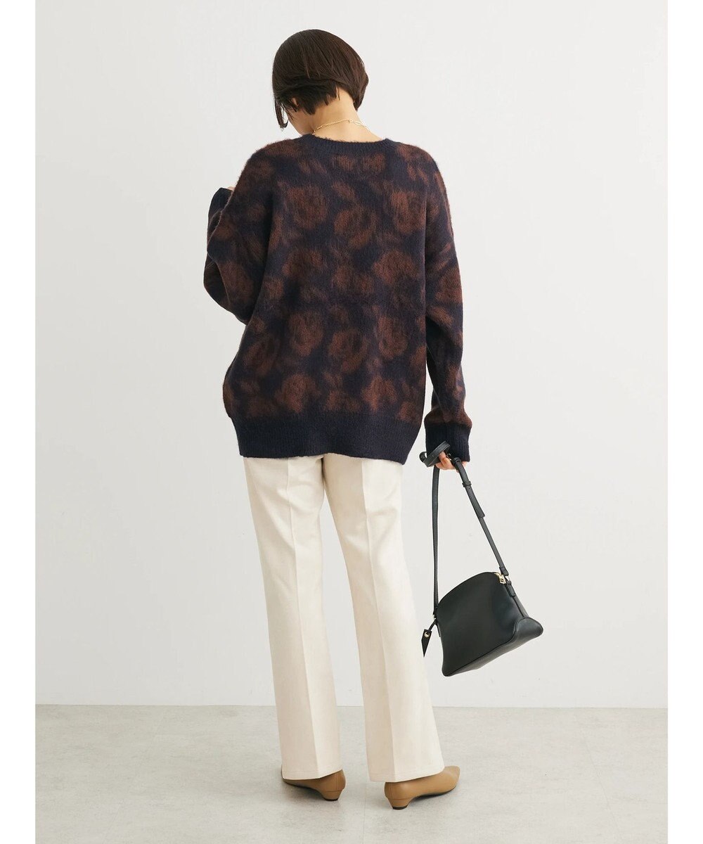 Green Parks ・ＳＵＧＡＲ　ＳＰＯＯＮ　フラワーシャギーニット 