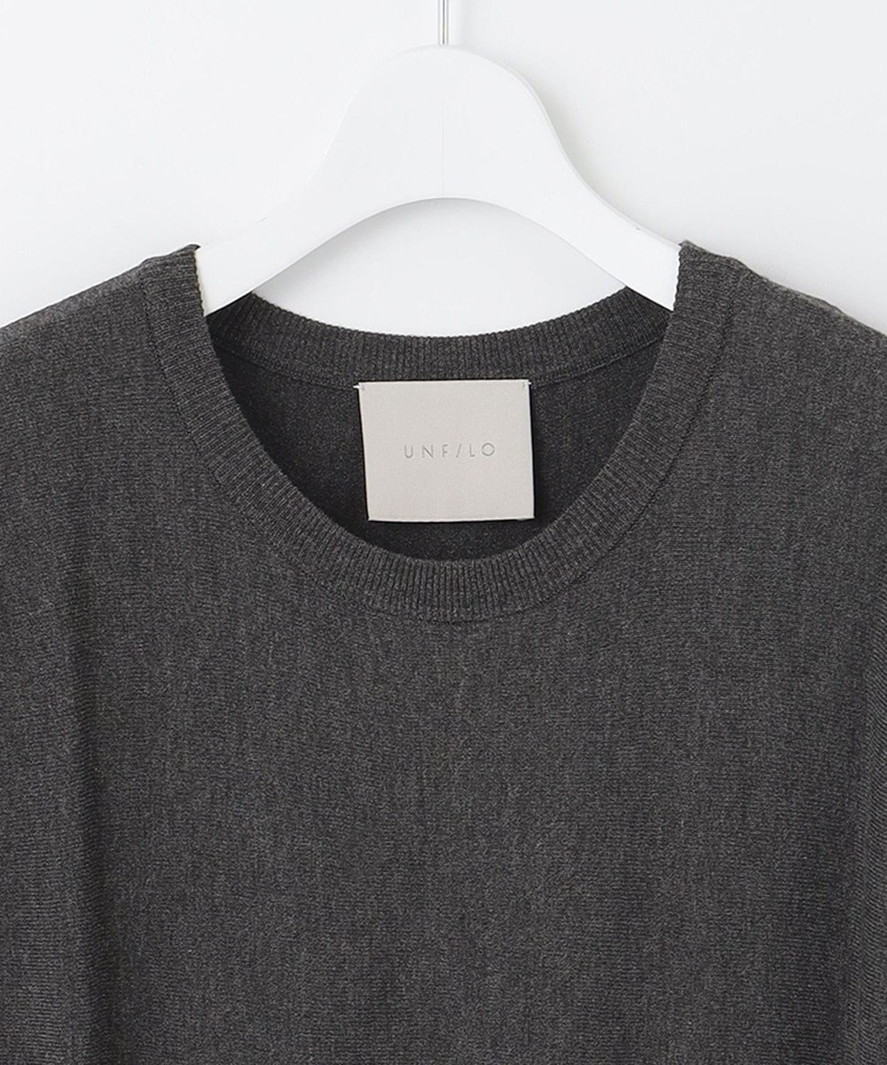 UNFILO 【新色追加】スタイルアップニット ワンピース 
