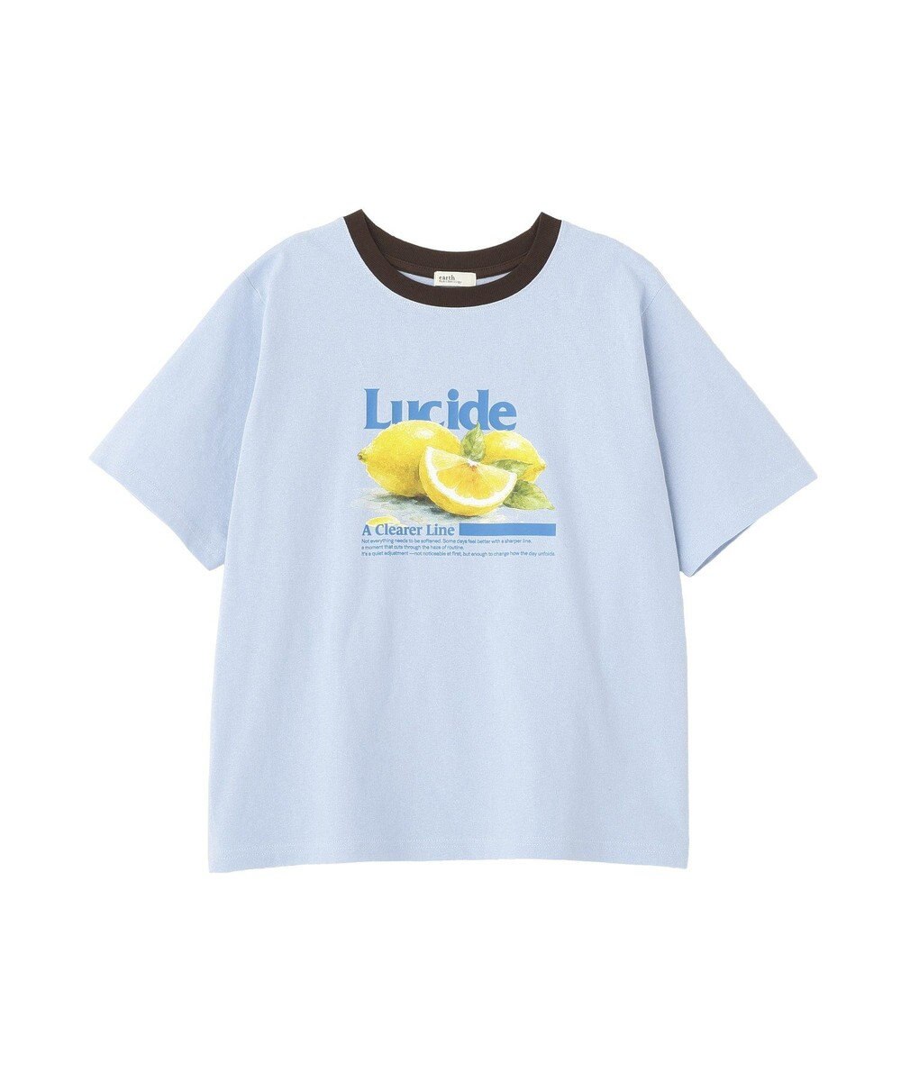 earth music&ecology 【綿100％】アソートリンガーＴシャツ 