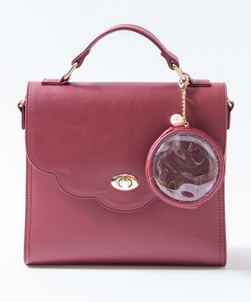 WEGO 【痛バ＆推し活グッズ】スカラップ痛ショルダー 