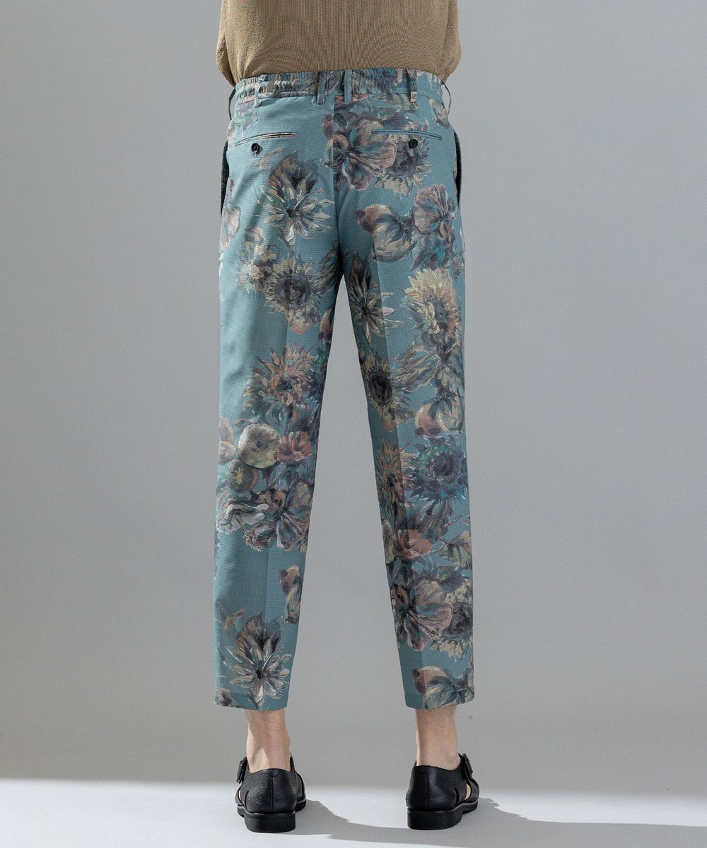 JOSEPH HOMME 【LEON 掲載】クールドッツストレッチトロピカル柄　/ TEDDY CONVERTIBLE 