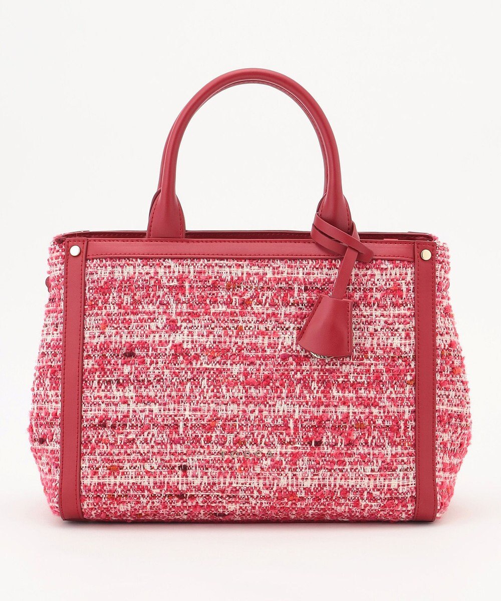 TOCCA CAMELOT TWEED BAG ツイードバッグ 