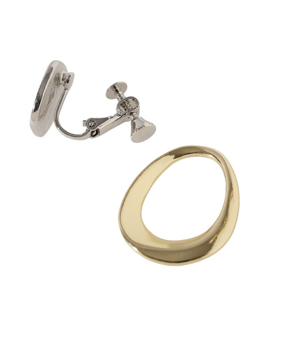 Green Parks ２ＷＡＹニュアンスフープイヤリング 