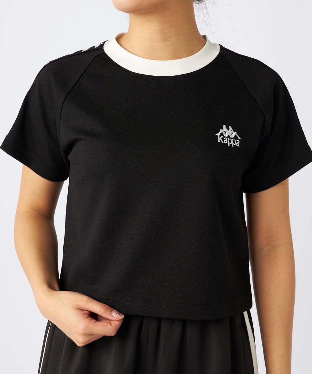 OP／FILA 【Kappa】バンダテープ ラグラン Tシャツ 