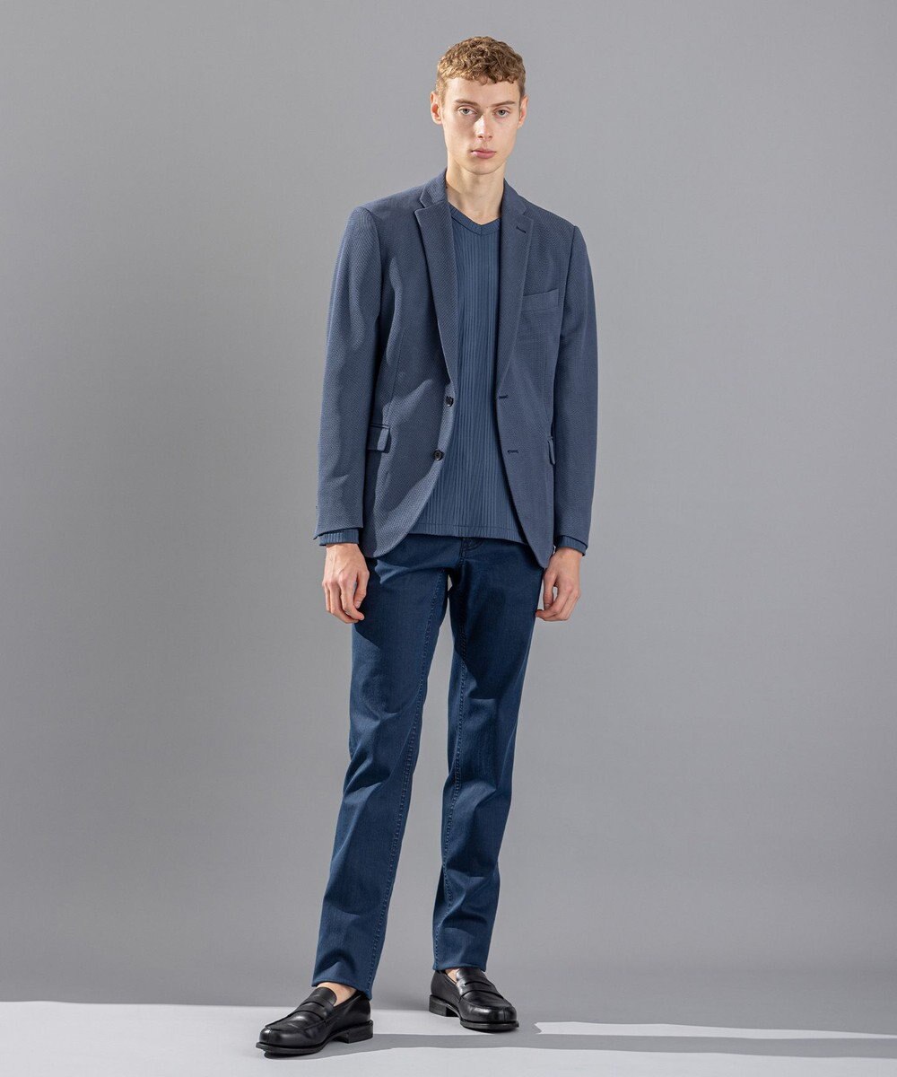 JOSEPH HOMME 【LEON 掲載】テックリブジャージー　Vネックカットソー 