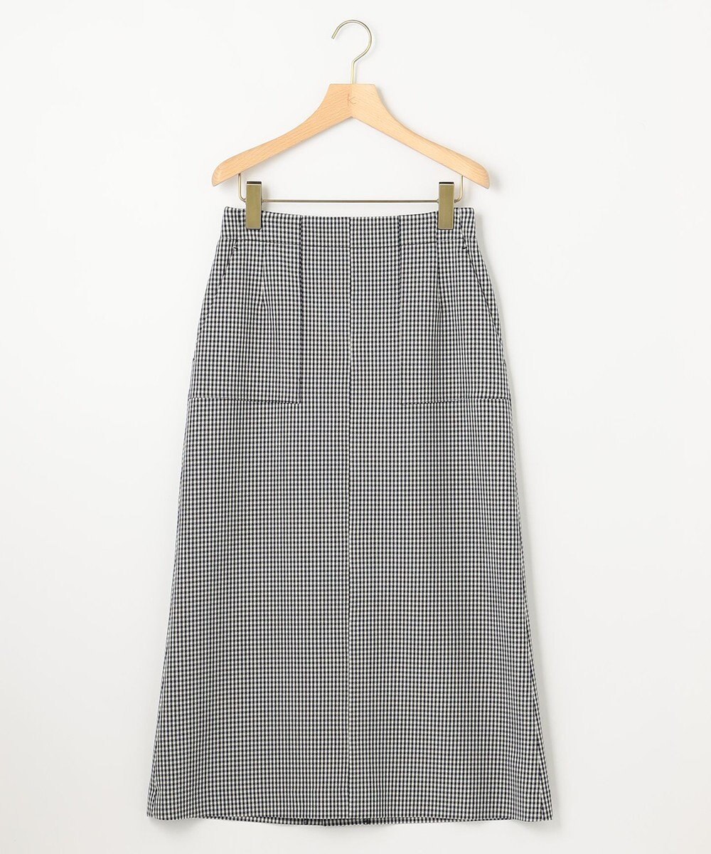 組曲 【洗える・ウエストゴム仕様】2WAYストレッチ スカート 
