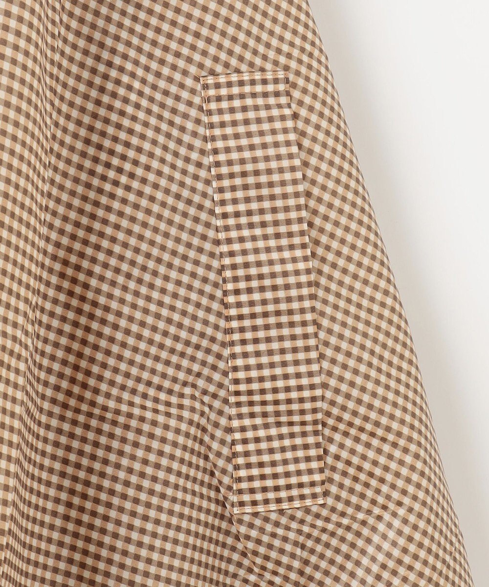 MOONBAT FLAT PURE サイクル レインポンチョ チェック 自転車 収納袋付き 