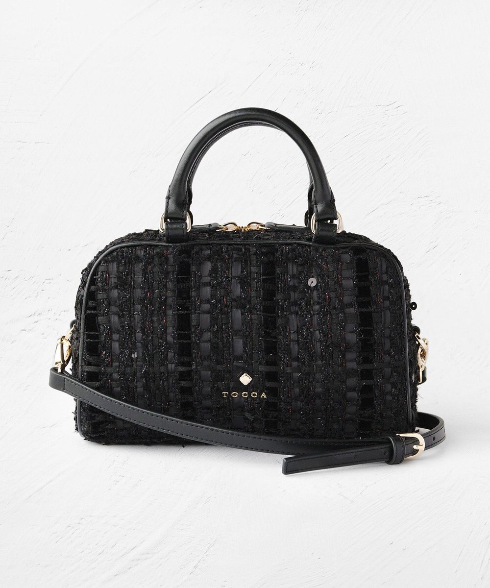 TOCCA 【美人百花掲載】OREILLER BAG ミニボストンバッグ 
