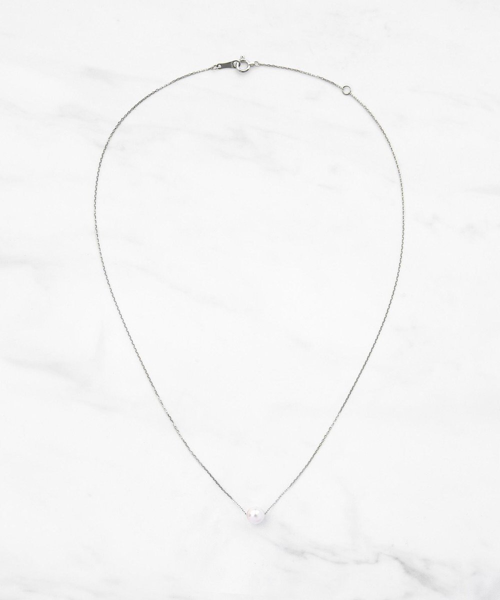 TOCCA 【WEB限定】PRECIOUS PEARL NECKLACE プラチナ アコヤパール ネックレス 
