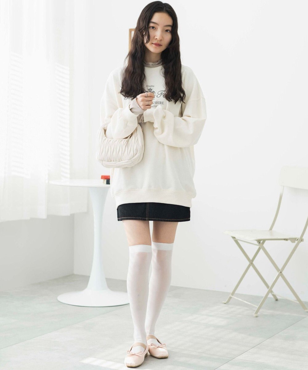 WEGO ベルト付きスクエアバレエシューズ 