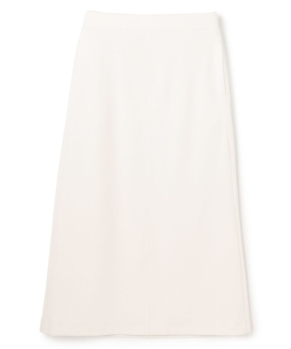 UNFILO L ブラッシュドジャージー Iラインスカート 