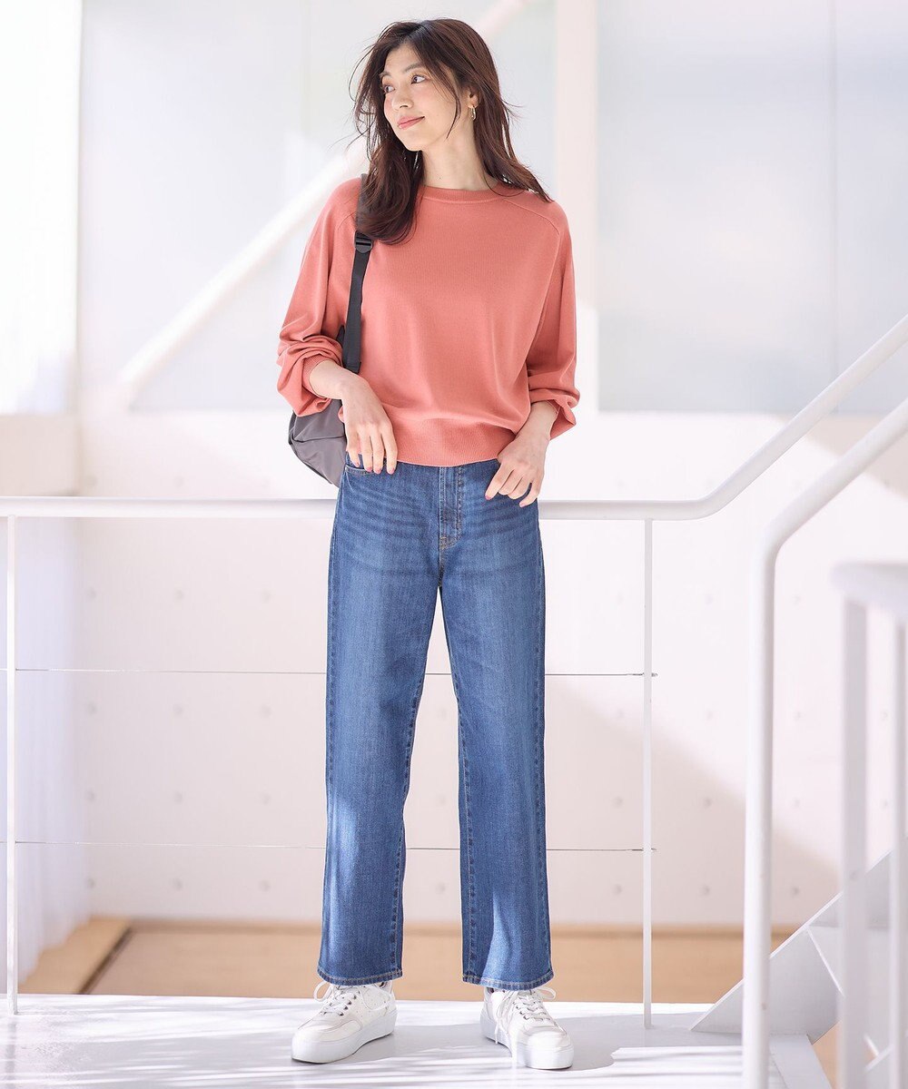 ANY 【洗濯機可】スプリングラグランニット 