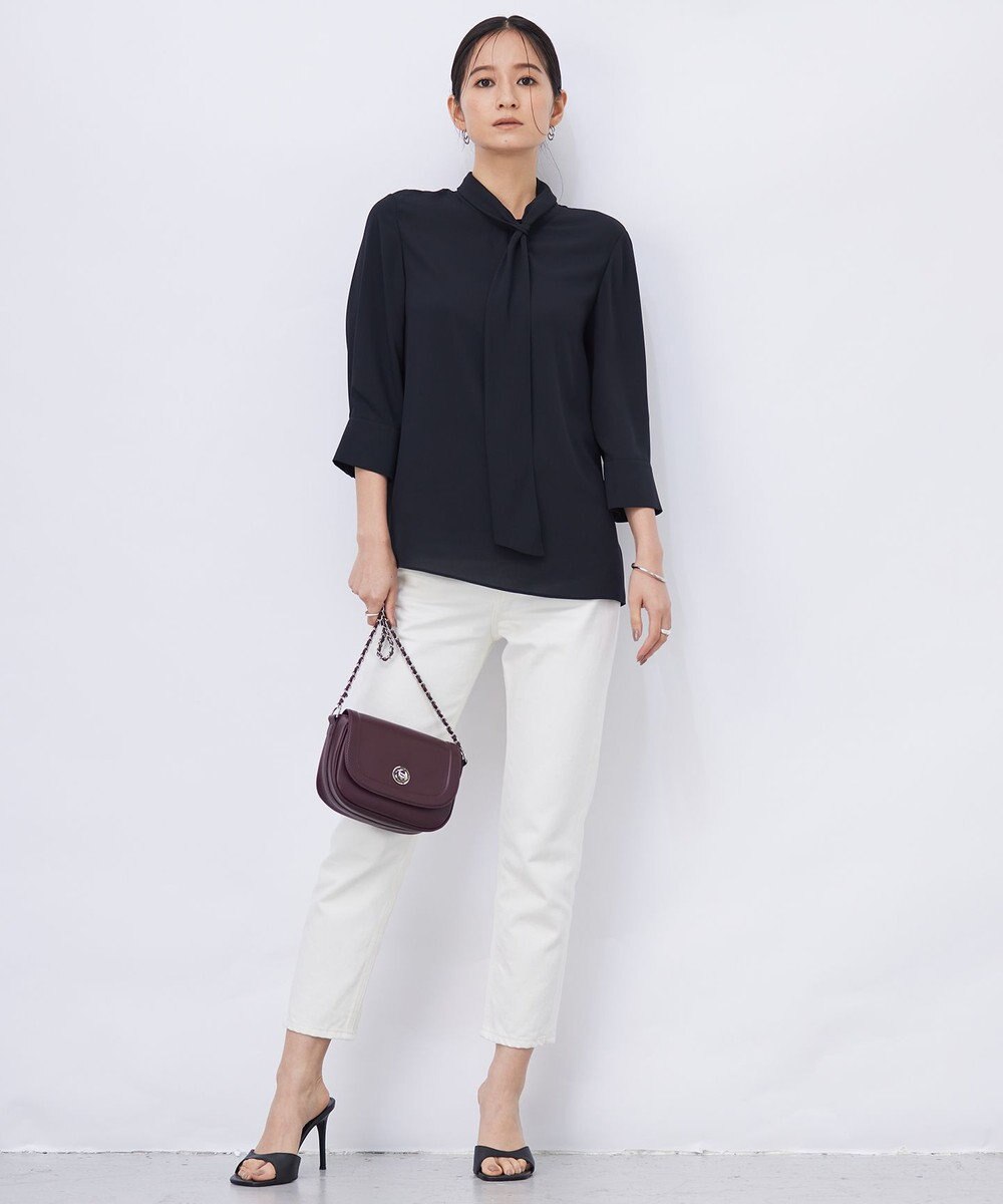 ICB L 【洗える】 ウォーターリサイクルテーパードデニム 