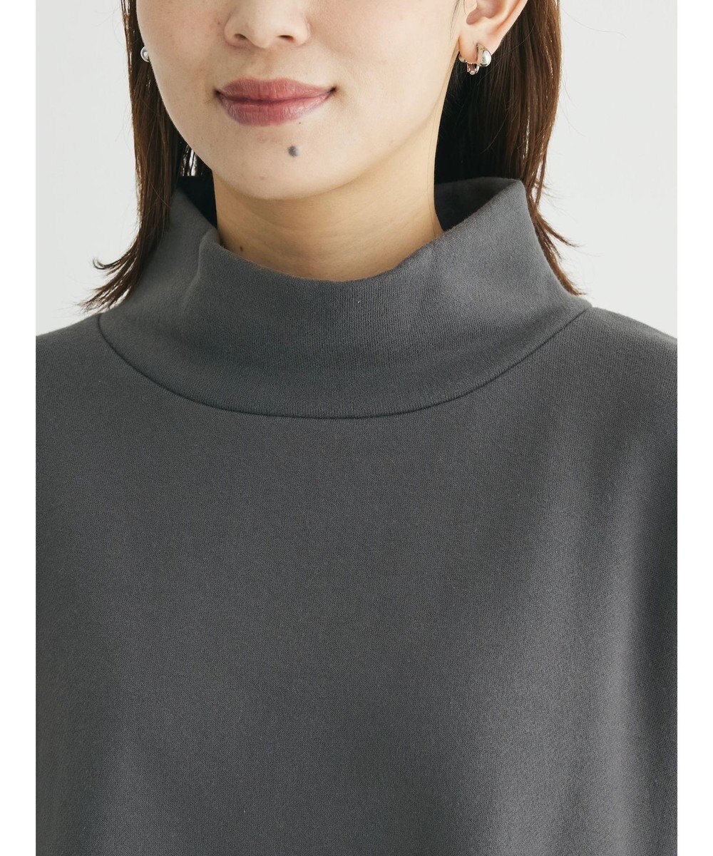 Green Parks Ｂｒｕｓｈｅｄ　タートル裏起毛チュニック 