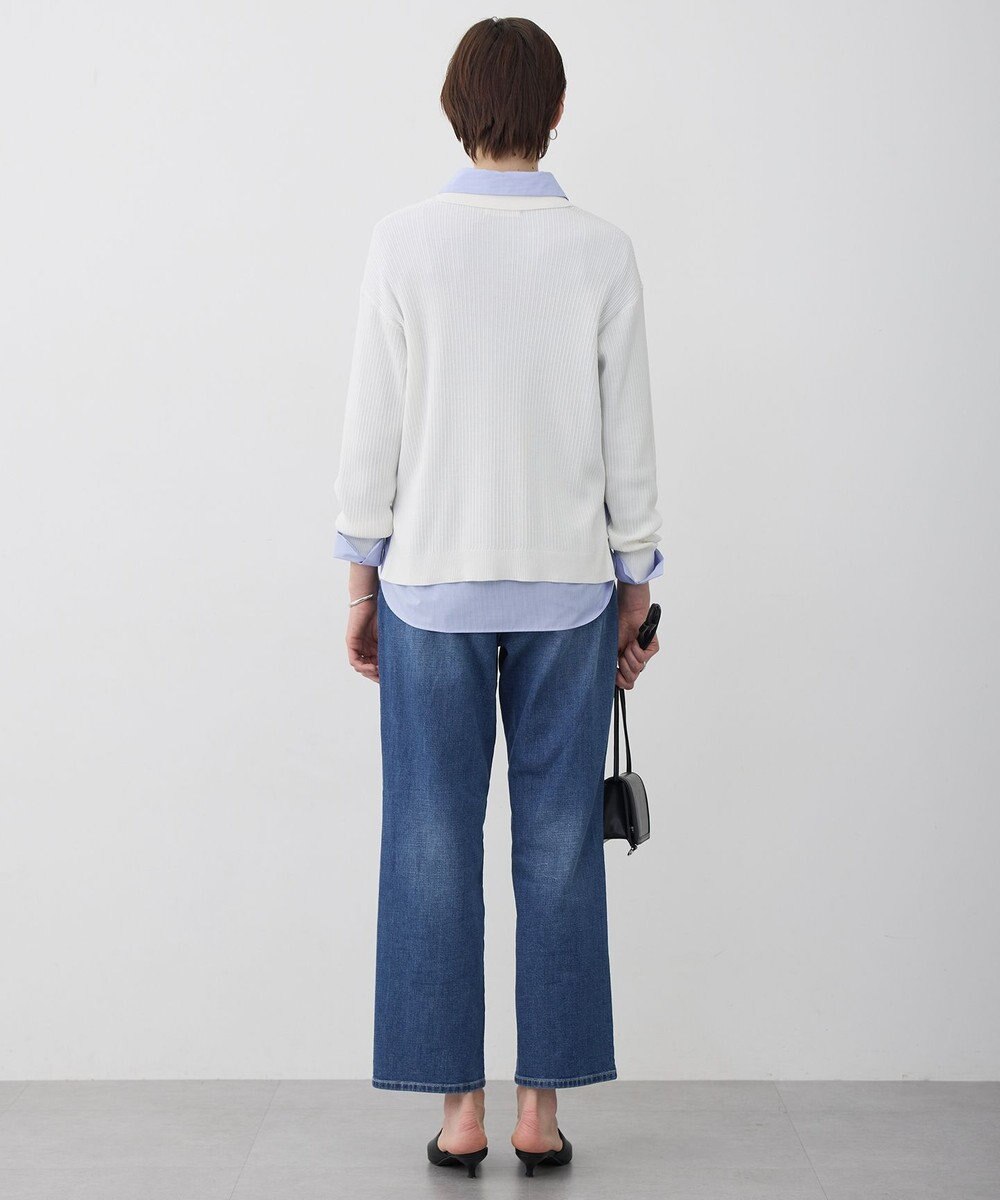 ICB L マーセライズコットンポロ ニット 