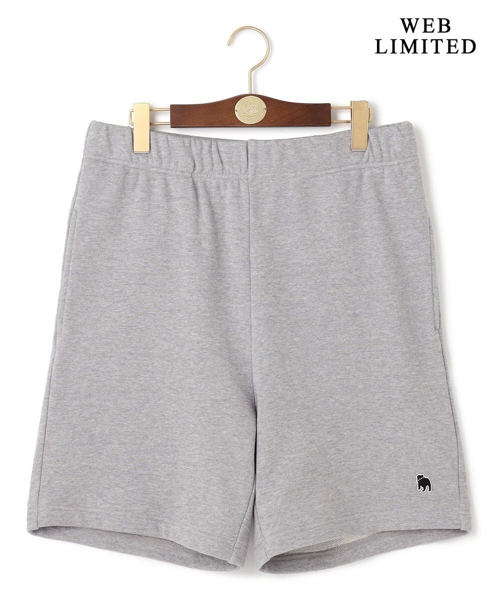 J.PRESS MEN 【WEB限定】バックブル スウェットハーフパンツ 