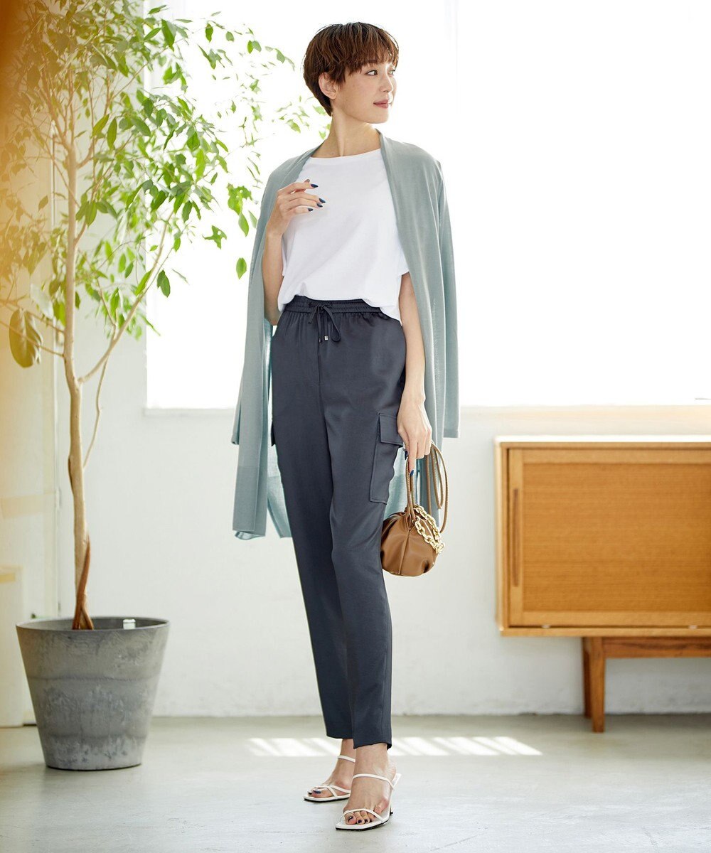 ICB 【洗える・WEB限定カラーあり】 PINION ロングカーディガン 