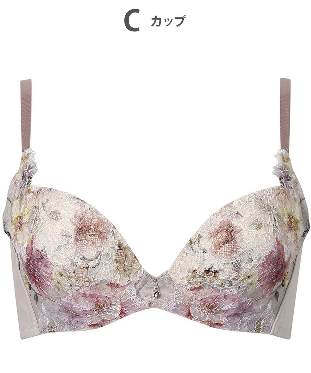 WACOAL ブラジャー 【ハグするブラ】 体温を感知してカラダになじむ 谷間メイク 脇高設計 レディース BXB478 /ワコール 