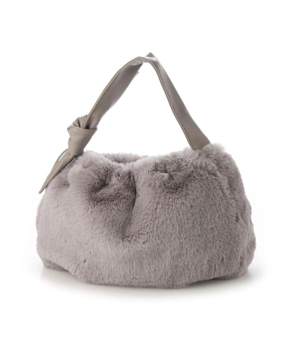 UNBILLION cachecache リボンハンドルエコファードロストバッグ 