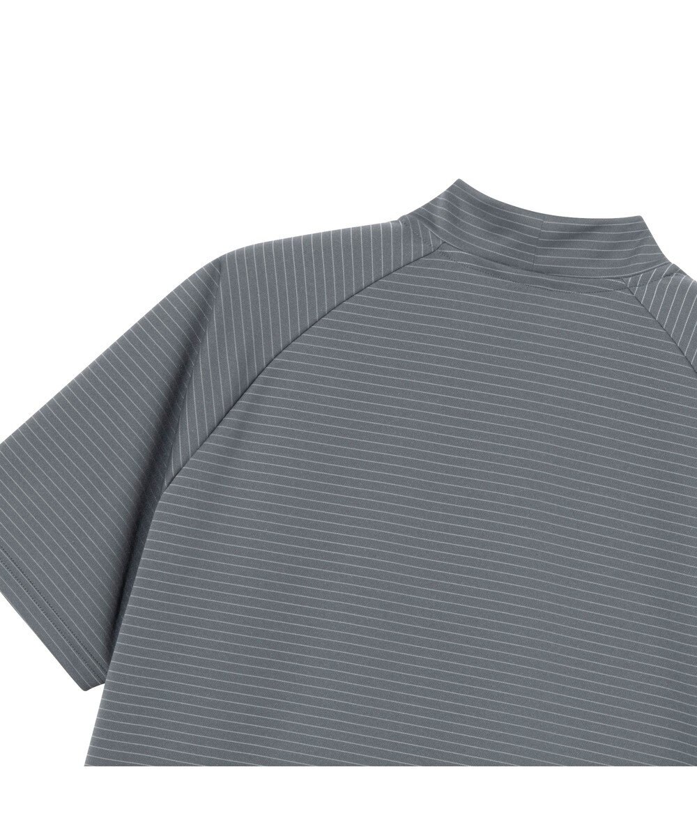 ZERO HALLIBURTON ボーダーモックネックTシャツ ZHG-M6S5b 85190 