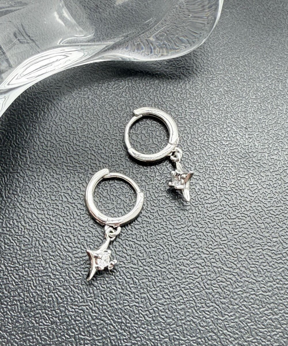 WEGO L2Pモチーフフープピアス 