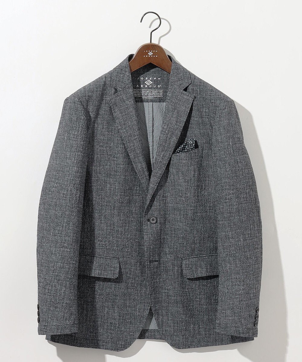 JOSEPH ABBOUD 【洗える/UV/エコ撥水・クールビズ/】ライトウェーブライト ジャケット 