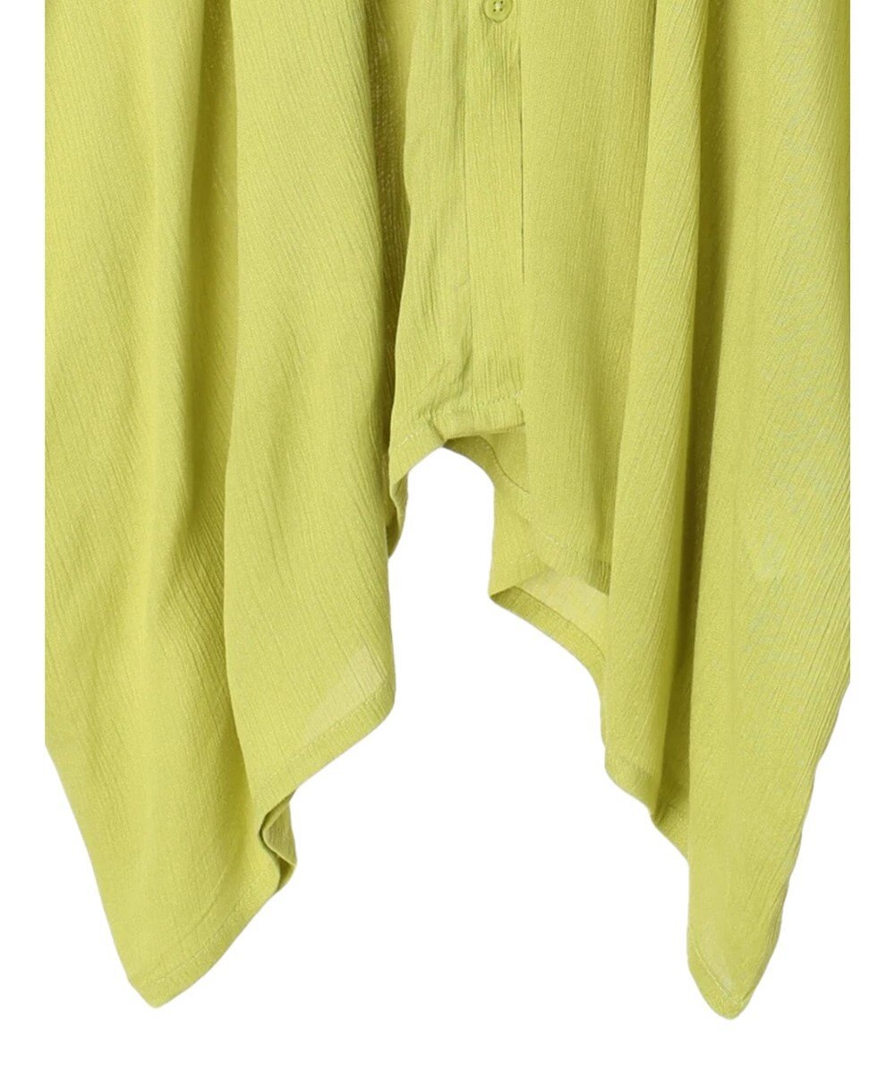 earth music&ecology レーヨンビッグシャツチュニック 