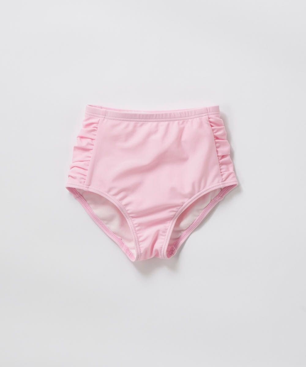 OP／FILA 【marie claire ENFANTS】フリル襟付き長袖ラッシュガード型水着 