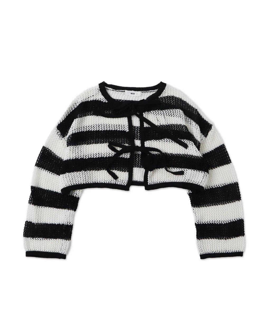 WEGO メッシュニットカーデ 