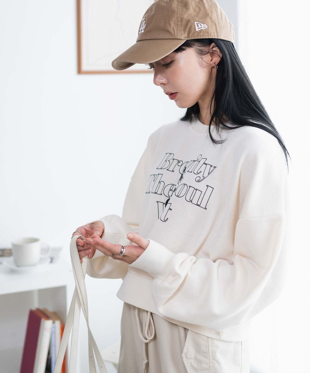 WEGO クロップドスウェット 