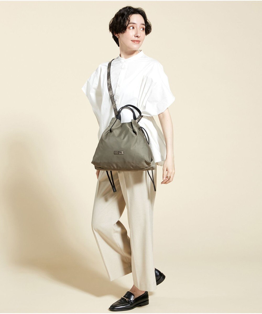 LA BAGAGERIE ドローストリング2WAYトート Sサイズ 