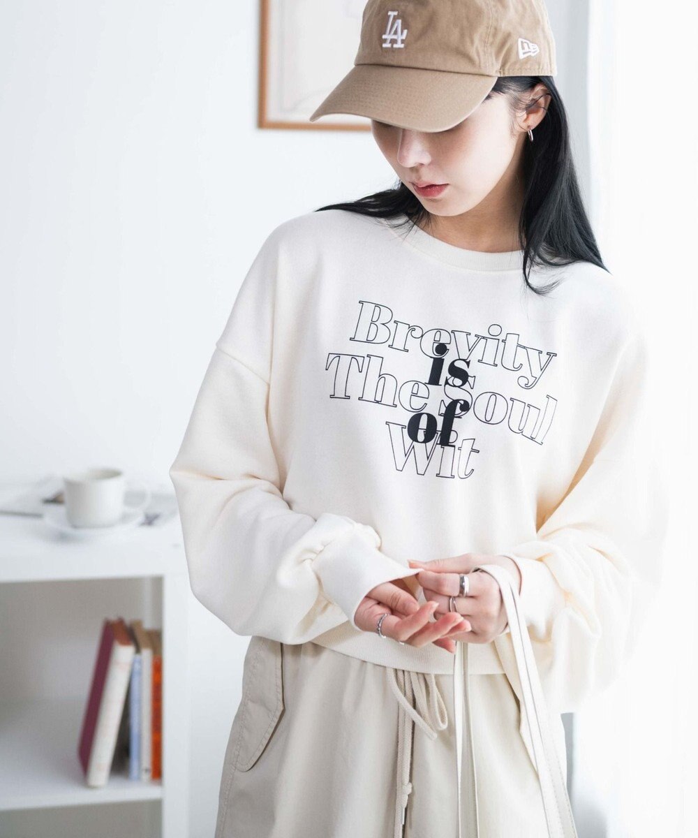 WEGO クロップドスウェット 