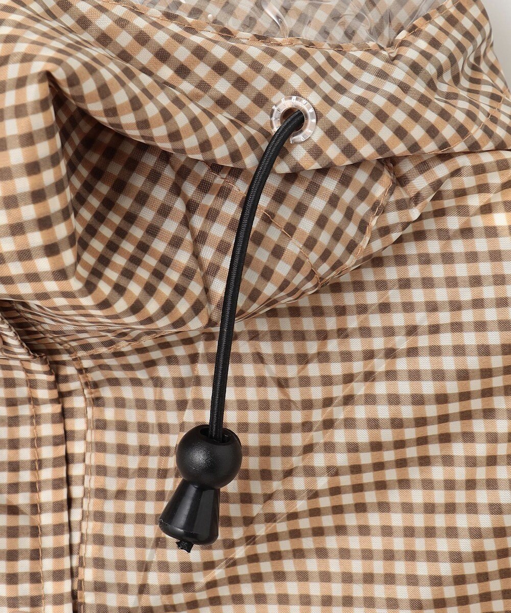 MOONBAT FLAT PURE サイクル レインポンチョ チェック 自転車 収納袋付き 