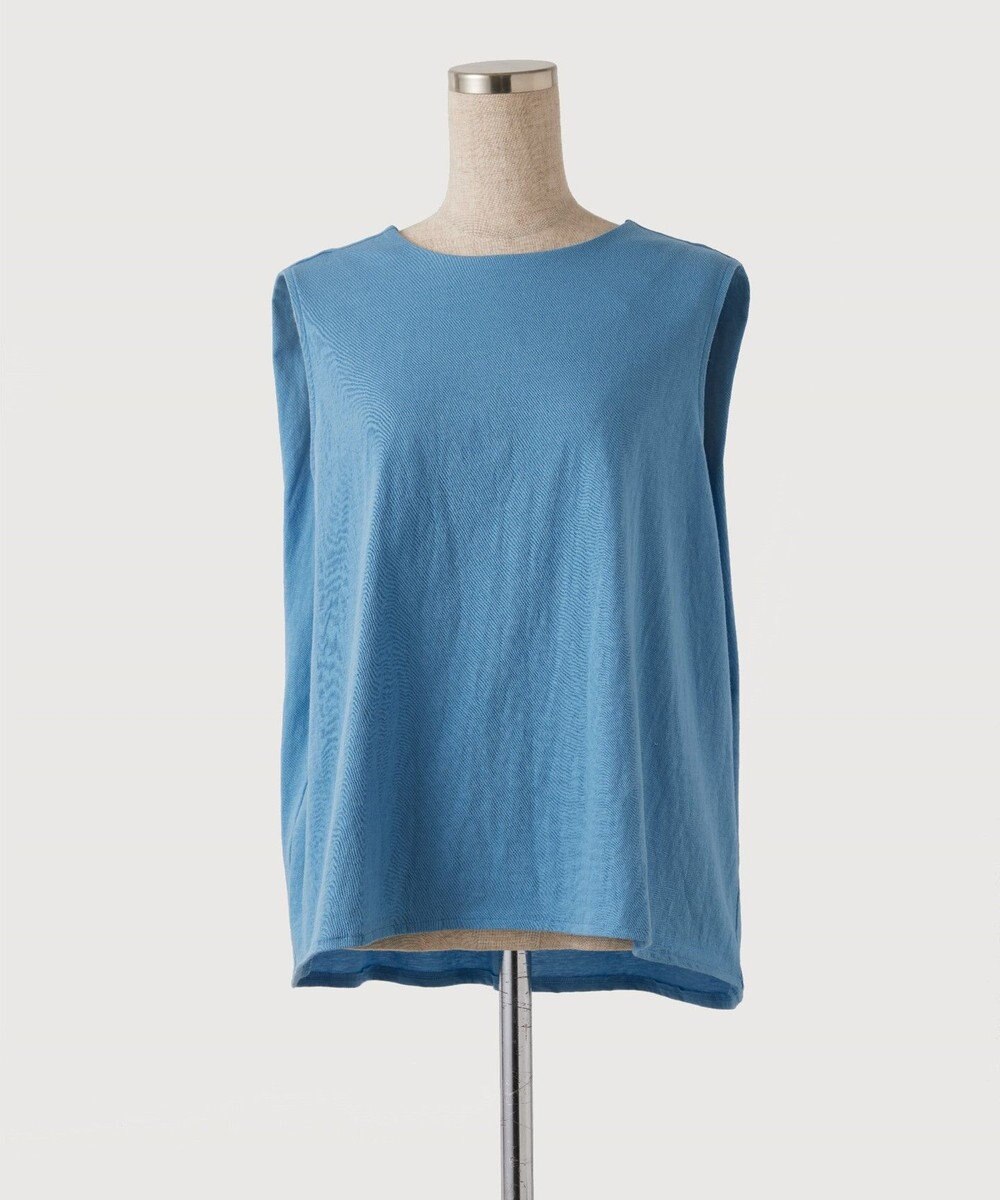 TOQUE 〈大草直子さんアドバイザー〉 【天然素材】タンギス コットン天竺ノースリーブ 