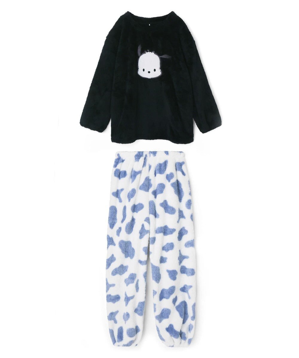 San-ai Resort（三愛水着楽園） 【SALE】【UNISEX】温活にもぴったり！ポチャッコペアルームウェアセット・サックス 【northerly】【サンリオキャラクターズ×San-ai Resortコラボ】 