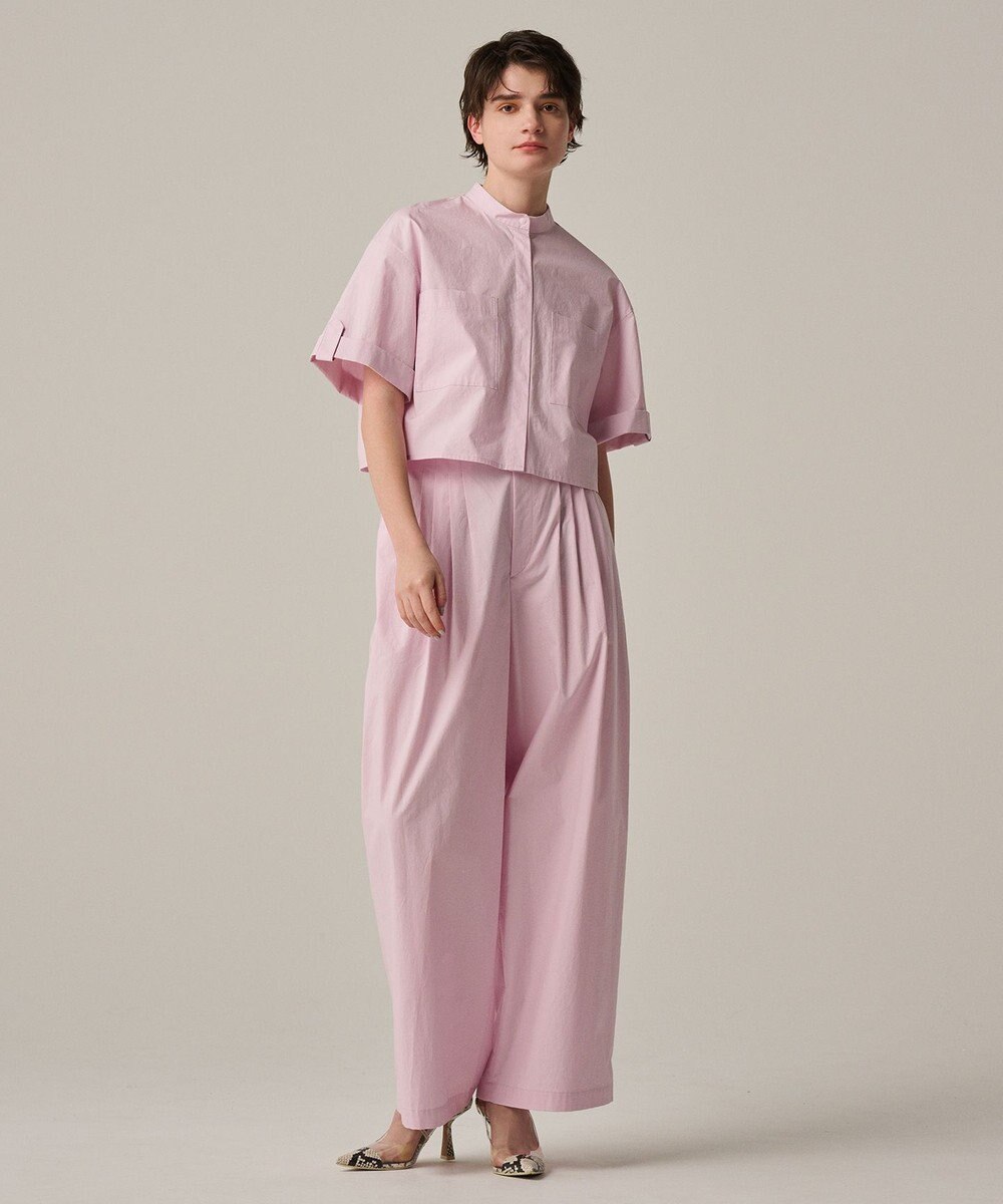 uncrave 【洗濯機洗い可】カラータイプライター ショートシャツ（uncrave WHITE） 