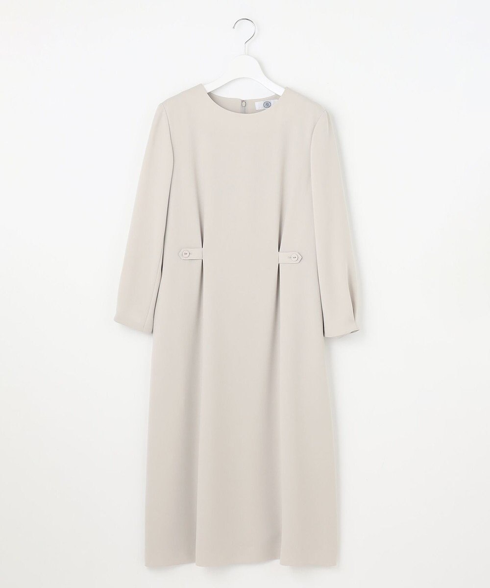 J.PRESS LADIES 【セットアップ対応・洗える】セラテリーダブルクロス ワンピース 