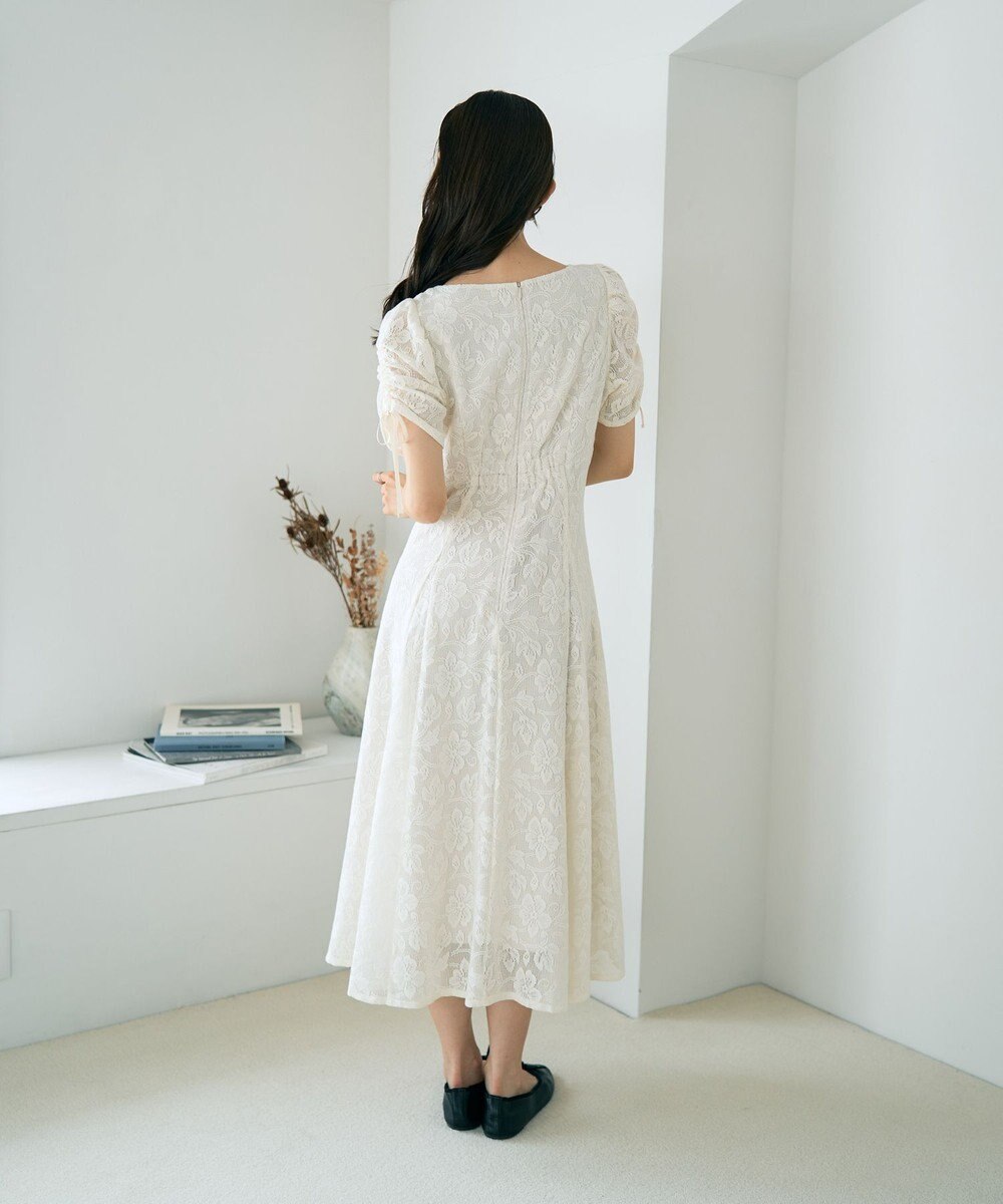 earth music&ecology パネル切り替えレースワンピース 