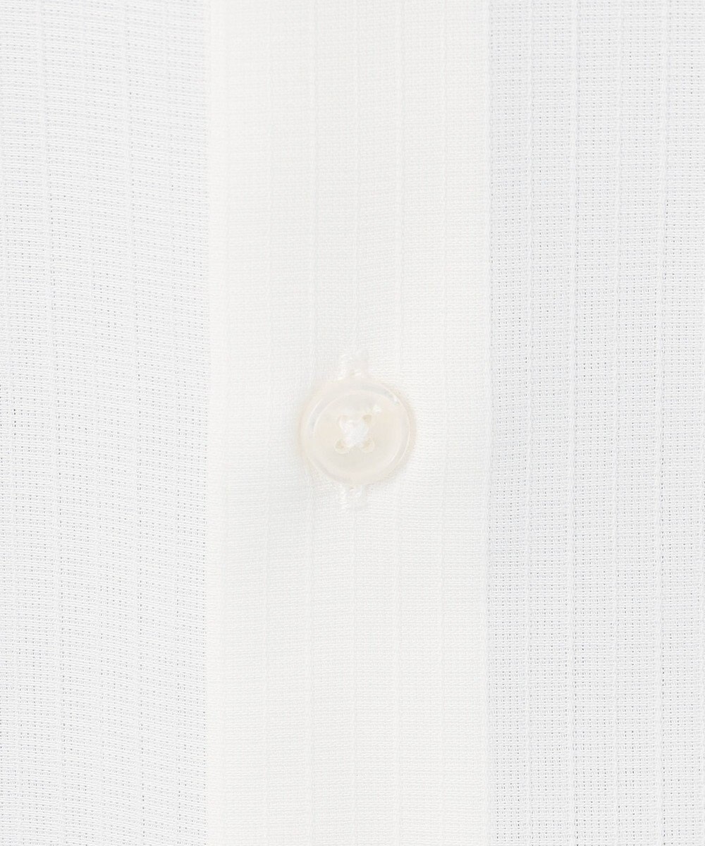 GOTAIRIKU 春夏向け【形態安定】SUMMERPREMIUMPLEATS_スナップダウンカラー _織柄_ 長袖ドレスシャツ(25年春夏モデル) 