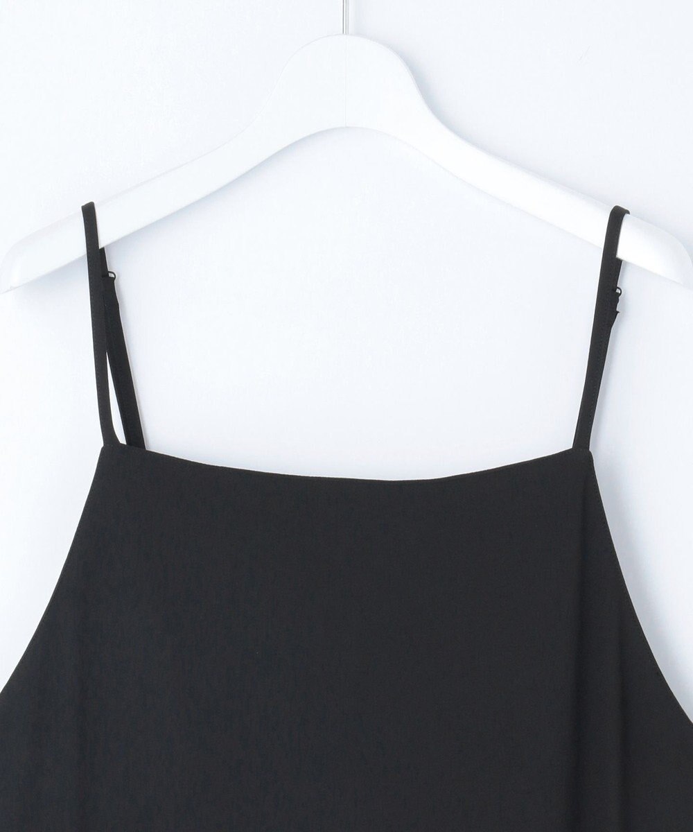 J.PRESS LADIES 【洗える】バックサテンジョーゼット キャミワンピース 