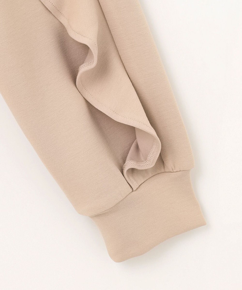 Feroux 【洗える】袖フリルダンボール プルオーバー 